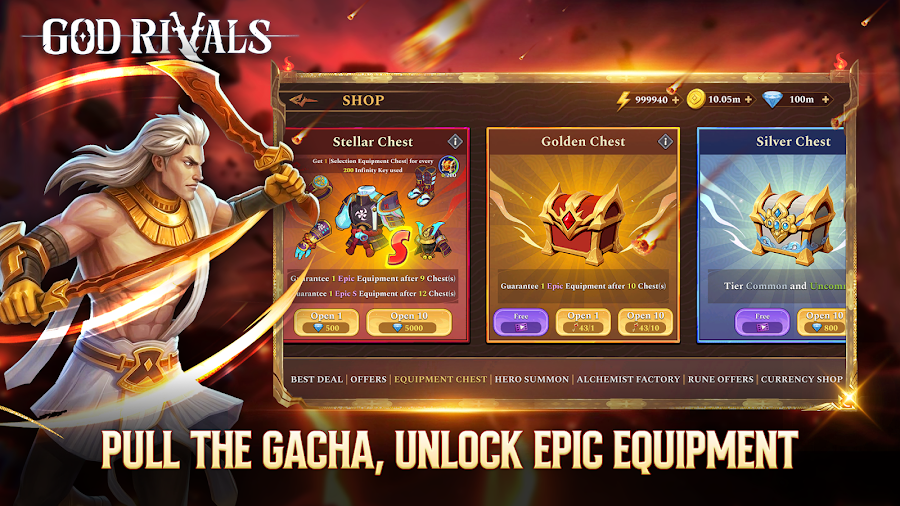 God Rivals: RPG Roguelike - скриншот 4