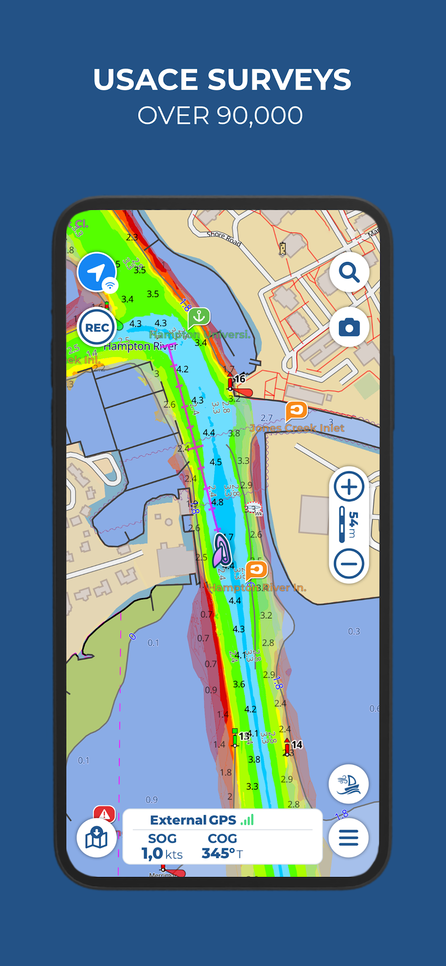 Aqua Map Boating - скриншот 2
