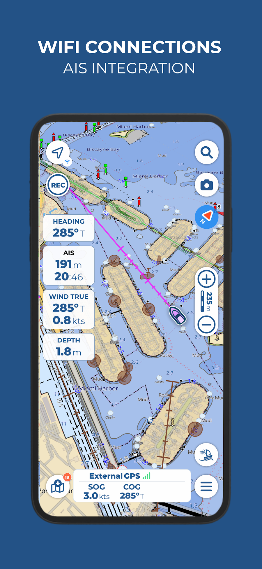 Aqua Map Boating - скриншот 3