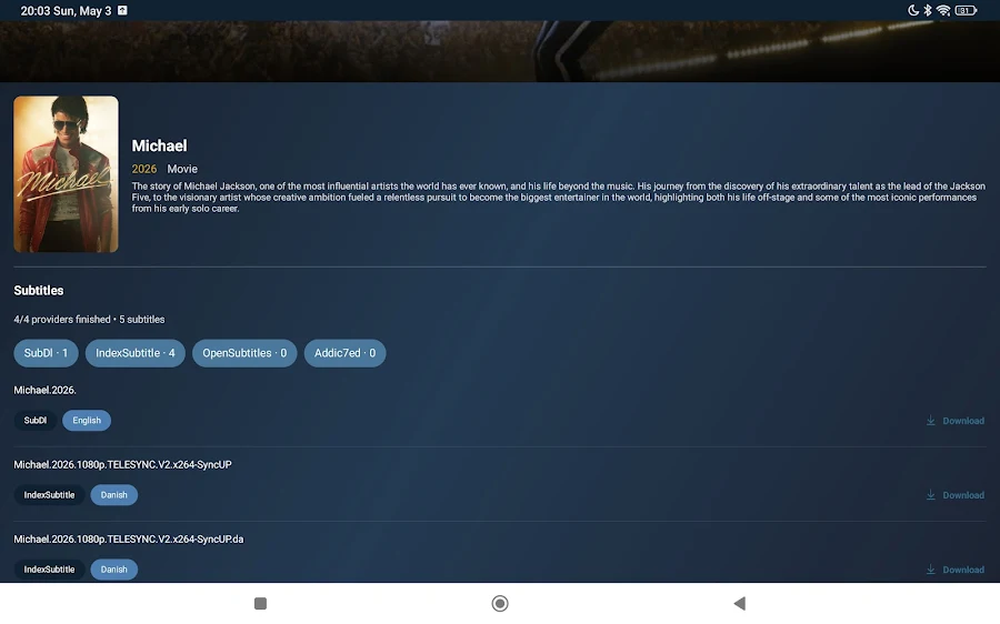 Subtitle Downloader Pro - скриншот 10