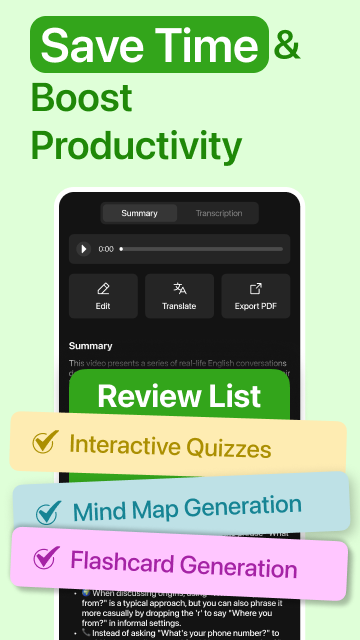 Summarify: AI Video Summarizer - скриншот 1