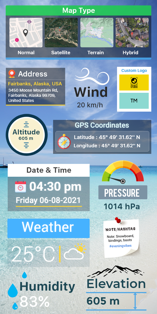GPS Map Camera - скриншот 3