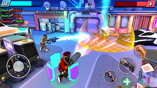 Gridpunk Battle Royale 3v3 PvP - скриншот 1