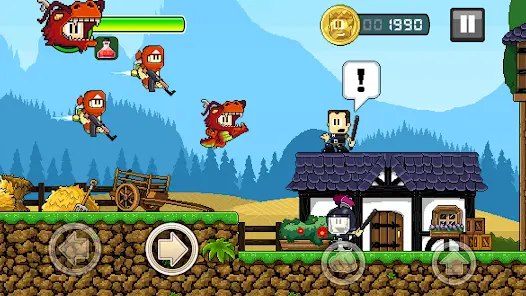 Dan the Man - Пиксельные игры - скриншот 5