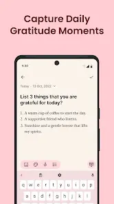 Gratitude: Self-Care Journal - скриншот 2