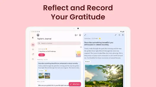 Gratitude: Self-Care Journal - скриншот 11