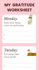 Gratitude: Self-Care Journal - скриншот 8
