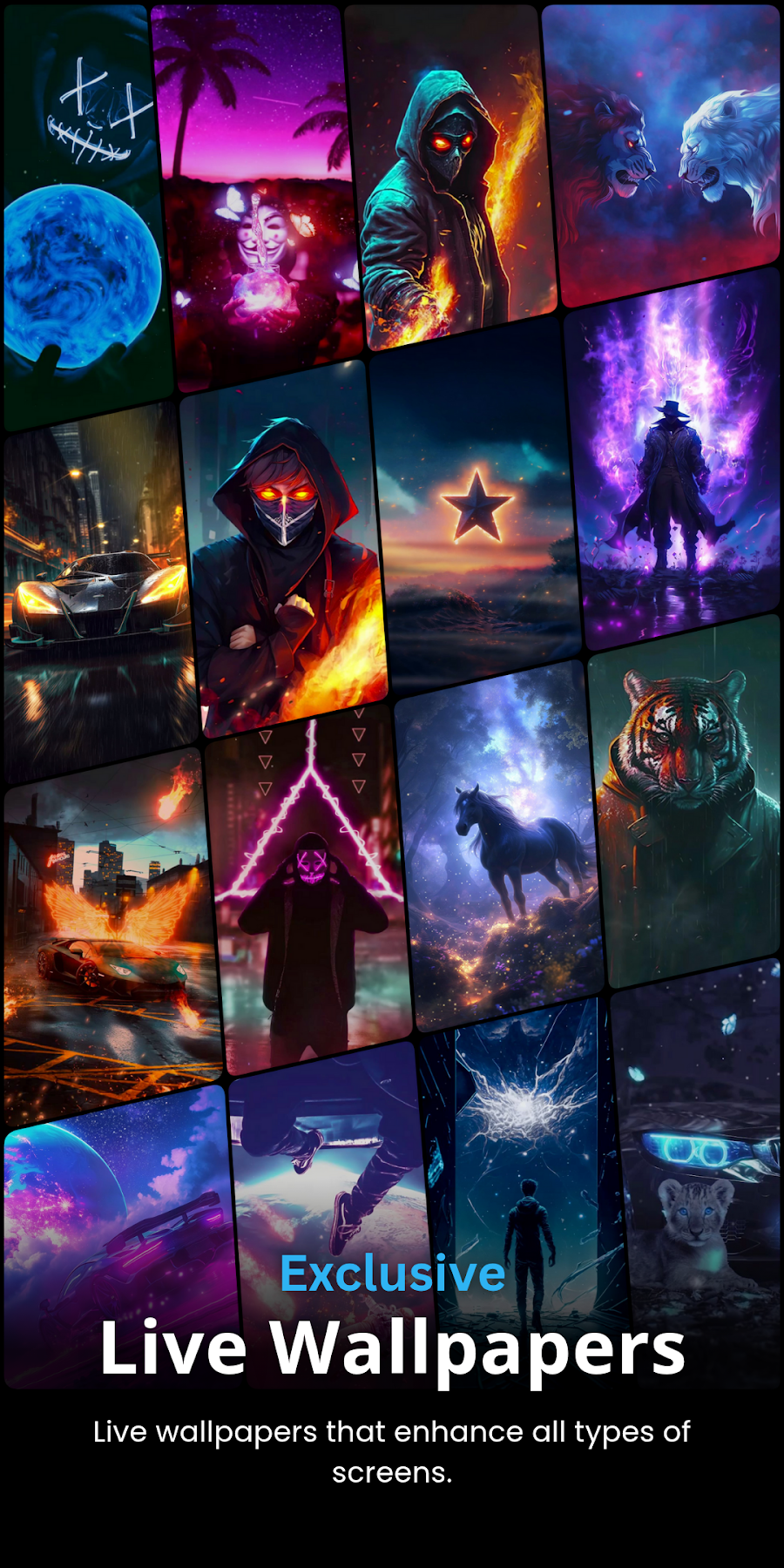 Live Wallpapers, 4K Wallpapers - скриншот 4
