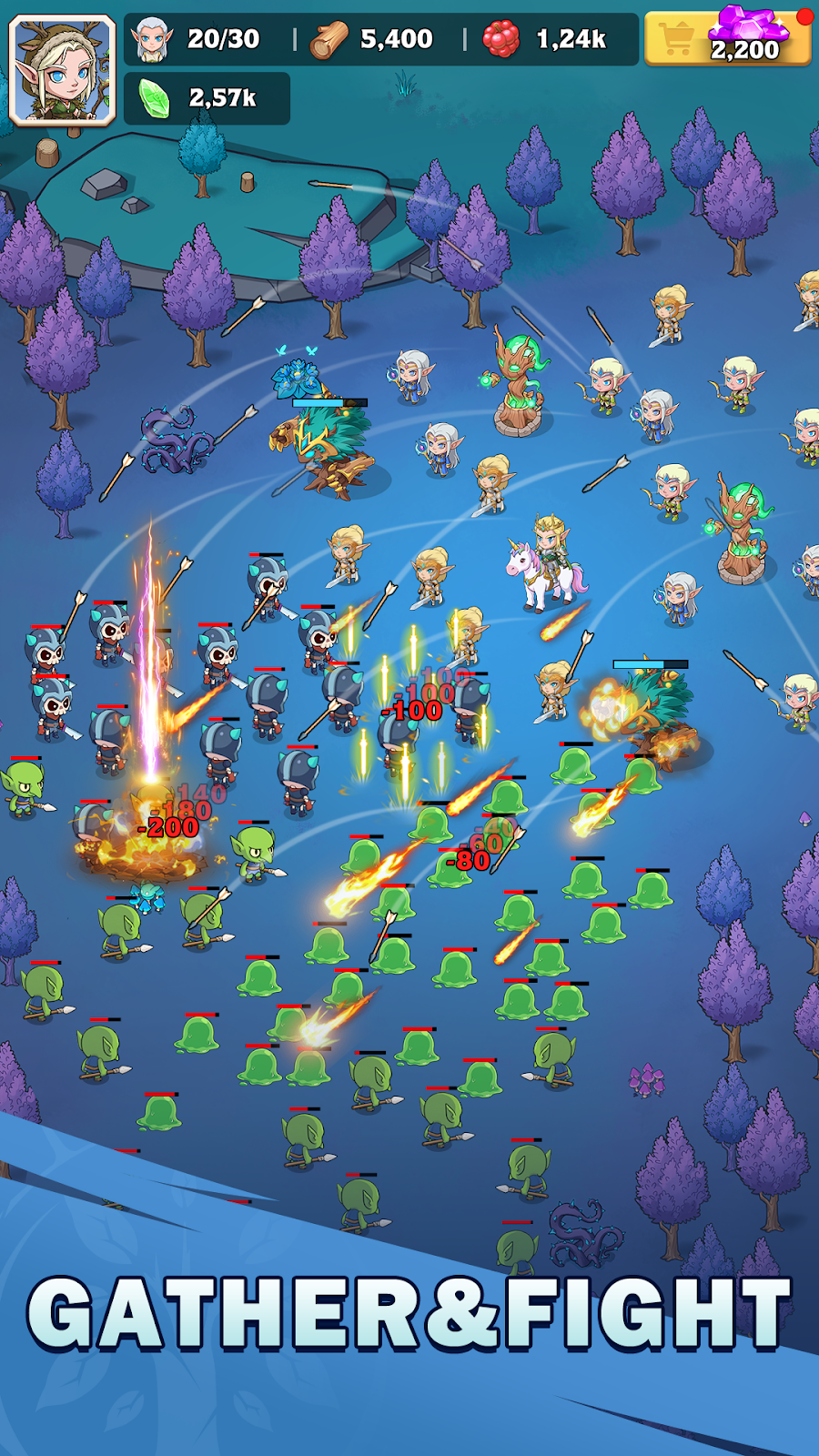 War of Elven Survival - скриншот 2