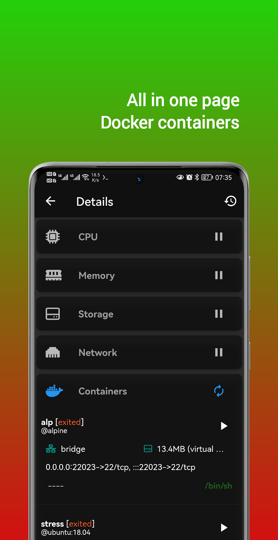 DaRemote:ssh,linux,docker,sftp - скриншот 6