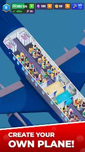 Idle Airplane Inc. Tycoon - скриншот 1