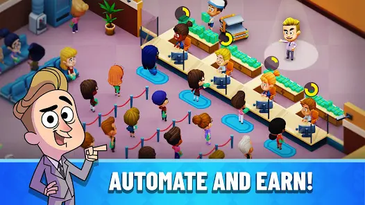 Idle Bank Tycoon: Money Empire - скриншот 2