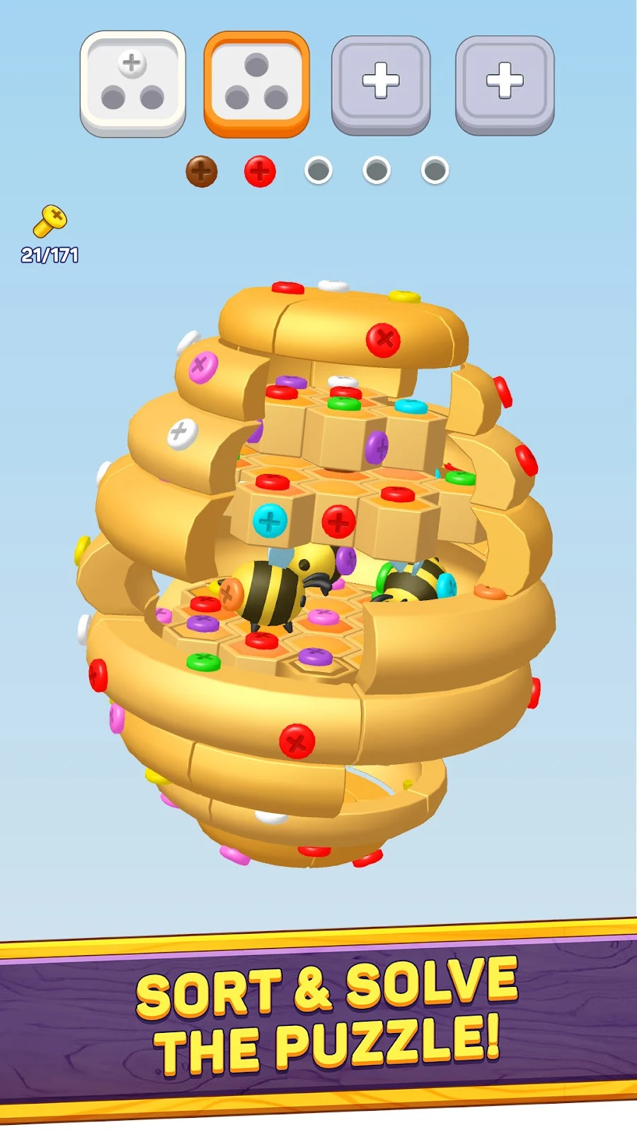 Screwzle 3D: Screw Puzzle - скриншот 2