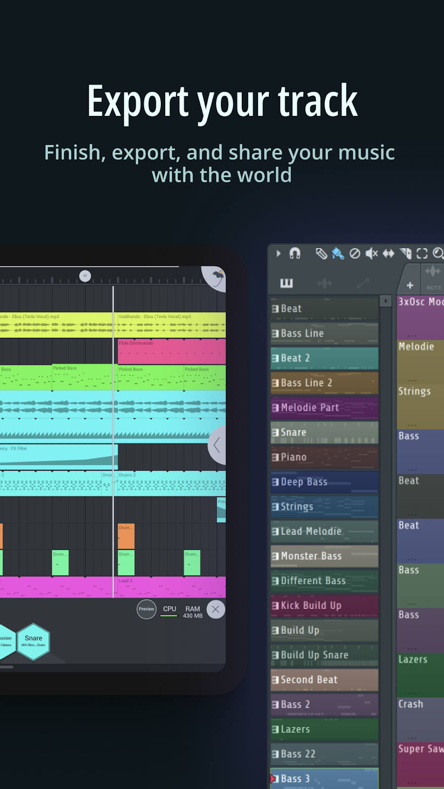FL Studio Mobile - скриншот 4