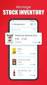 Vyapar Invoice GST Billing App - скриншот 1