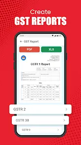 Vyapar Invoice GST Billing App - скриншот 3