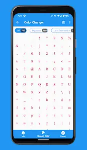 zFont Tool - Android Font Tool - скриншот 2