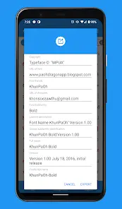 zFont Tool - Android Font Tool - скриншот 4