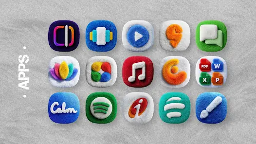 Fluffy OneUi Icons - скриншот 6