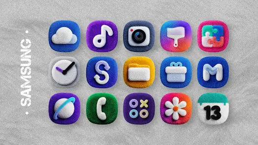 Fluffy OneUi Icons - скриншот 7