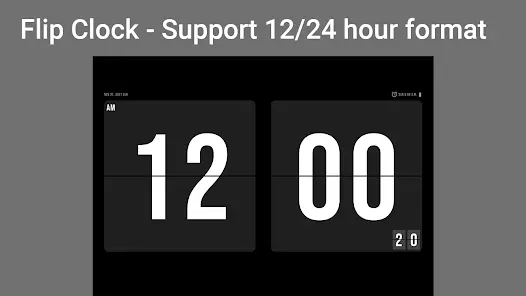 Flip Clock: Timer for Study - скриншот 5
