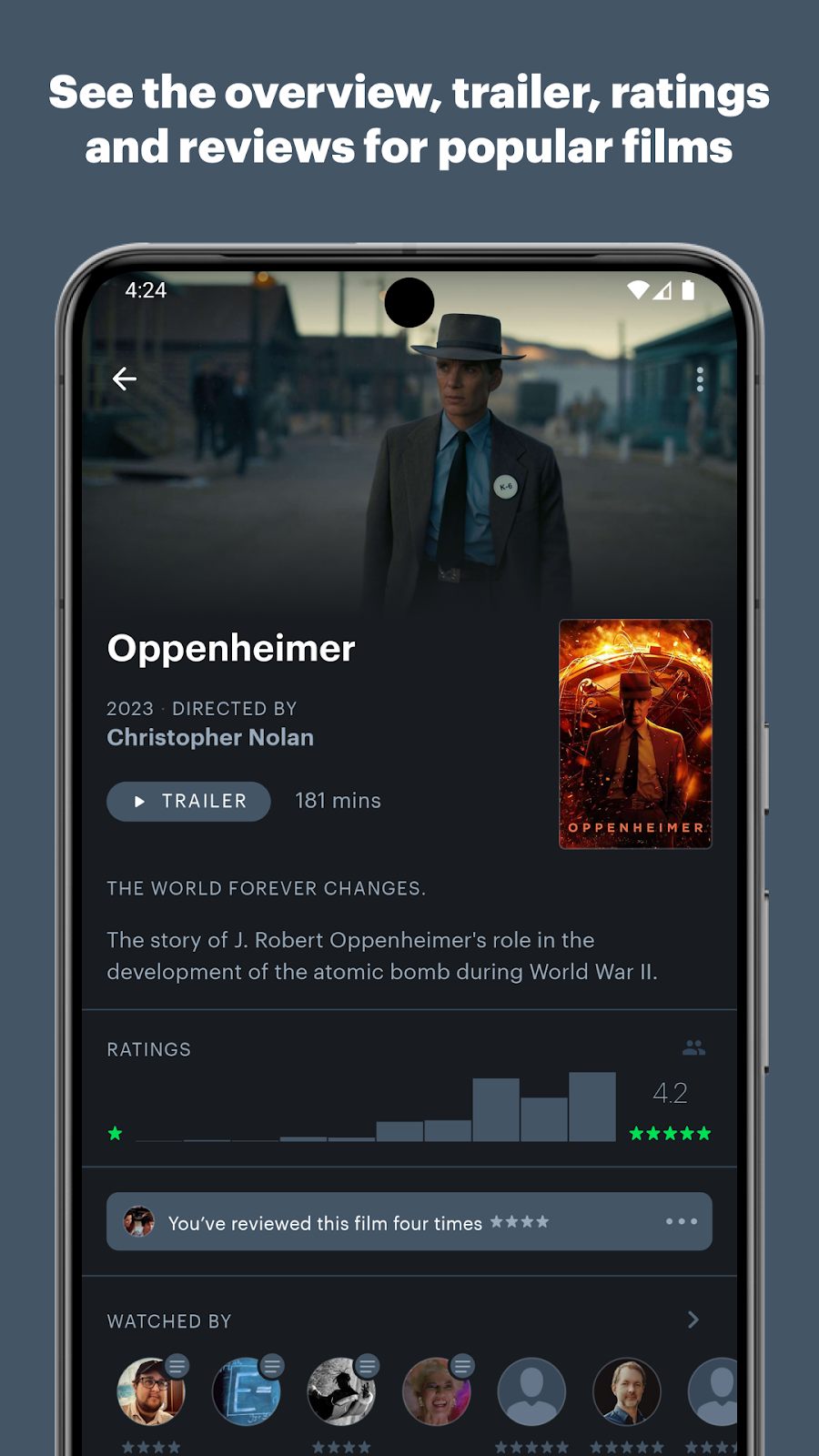 Letterboxd - скриншот 1