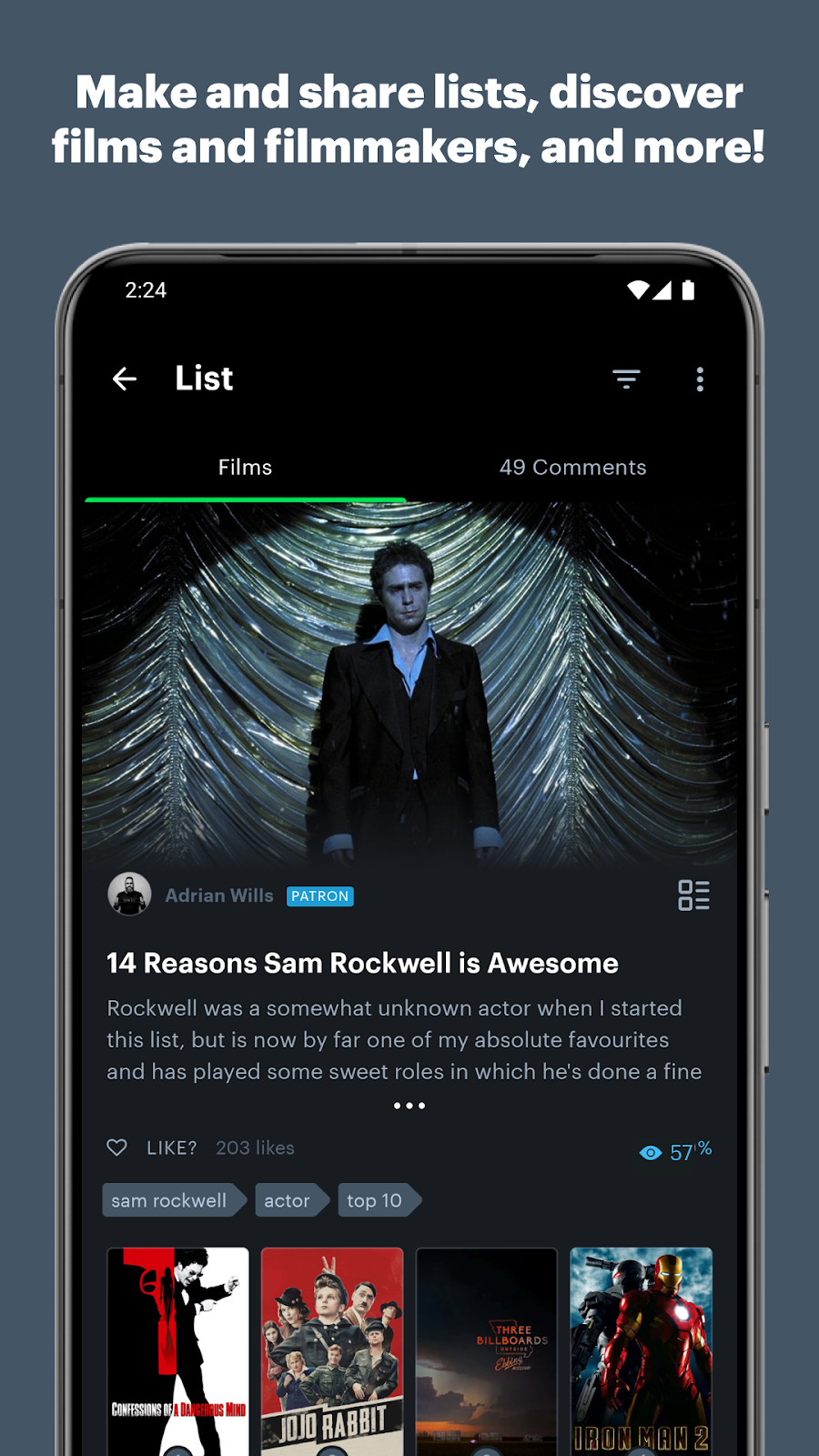 Letterboxd - скриншот 4