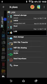 X-plore File Manager - скриншот 5