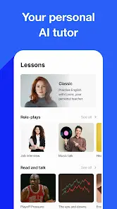 Speak English with Loora AI - скриншот 1