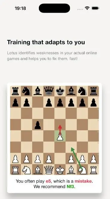 Lotus Chess – Opening Trainer - скриншот 1