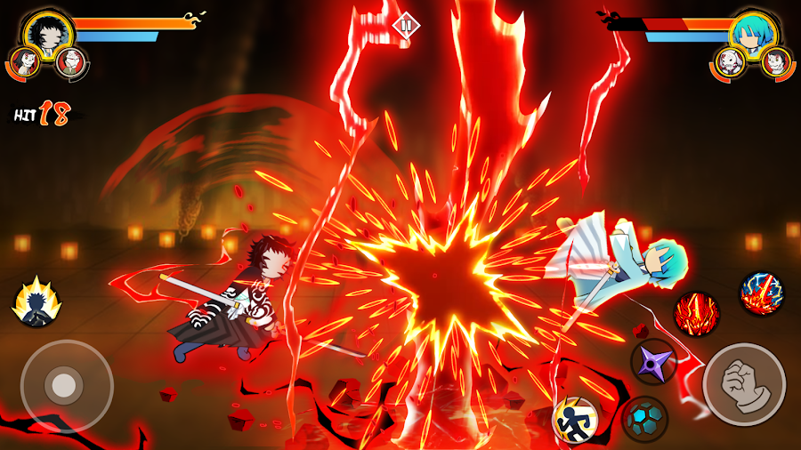 Stickman Demon Fight Warrior - скриншот 1