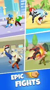 Match Hit Puzzle Fighter - скриншот 1