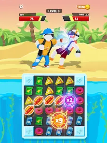 Match Hit Puzzle Fighter - скриншот 12