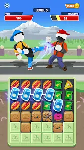 Match Hit Puzzle Fighter - скриншот 6