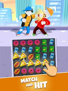 Match Hit Puzzle Fighter - скриншот 7