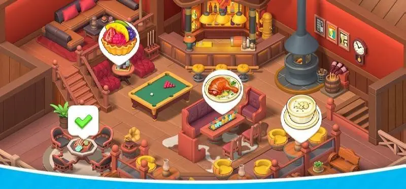 Merge Cooking:Theme Restaurant - скриншот 3