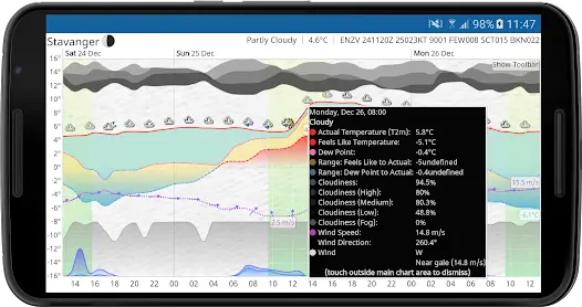Meteogram Pro Weather Widget - скриншот 7