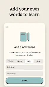 Vocabulary - Learn words daily - скриншот 4