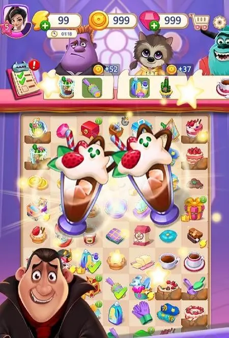 Monster Friends: Merge & Story 91 Mod (Free Shopping) - скриншот 2