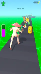 Monsters Lab Freaky Running - скриншот 3