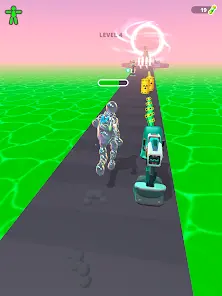 Monsters Lab Freaky Running - скриншот 5