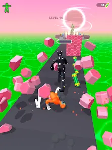 Monsters Lab Freaky Running - скриншот 7