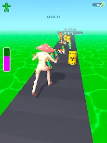 Monsters Lab Freaky Running - скриншот 8