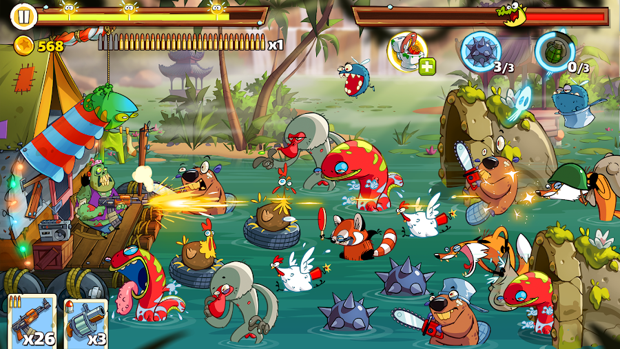 Swamp Attack 2 - скриншот 2