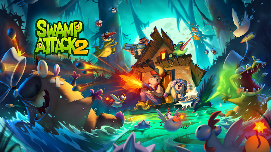 Swamp Attack 2 - скриншот 12