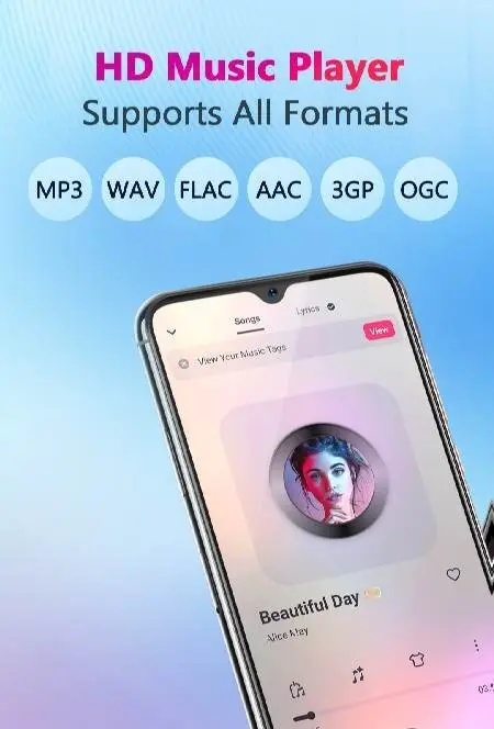 Music Player & MP3 - MMusic - скриншот 1
