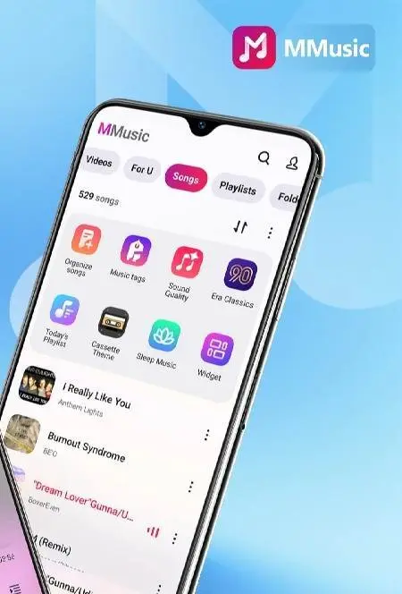 Music Player & MP3 - MMusic - скриншот 2