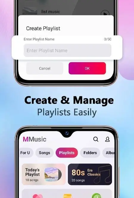 Music Player & MP3 - MMusic - скриншот 3