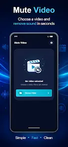 Mute Video Remove Audio - скриншот 3