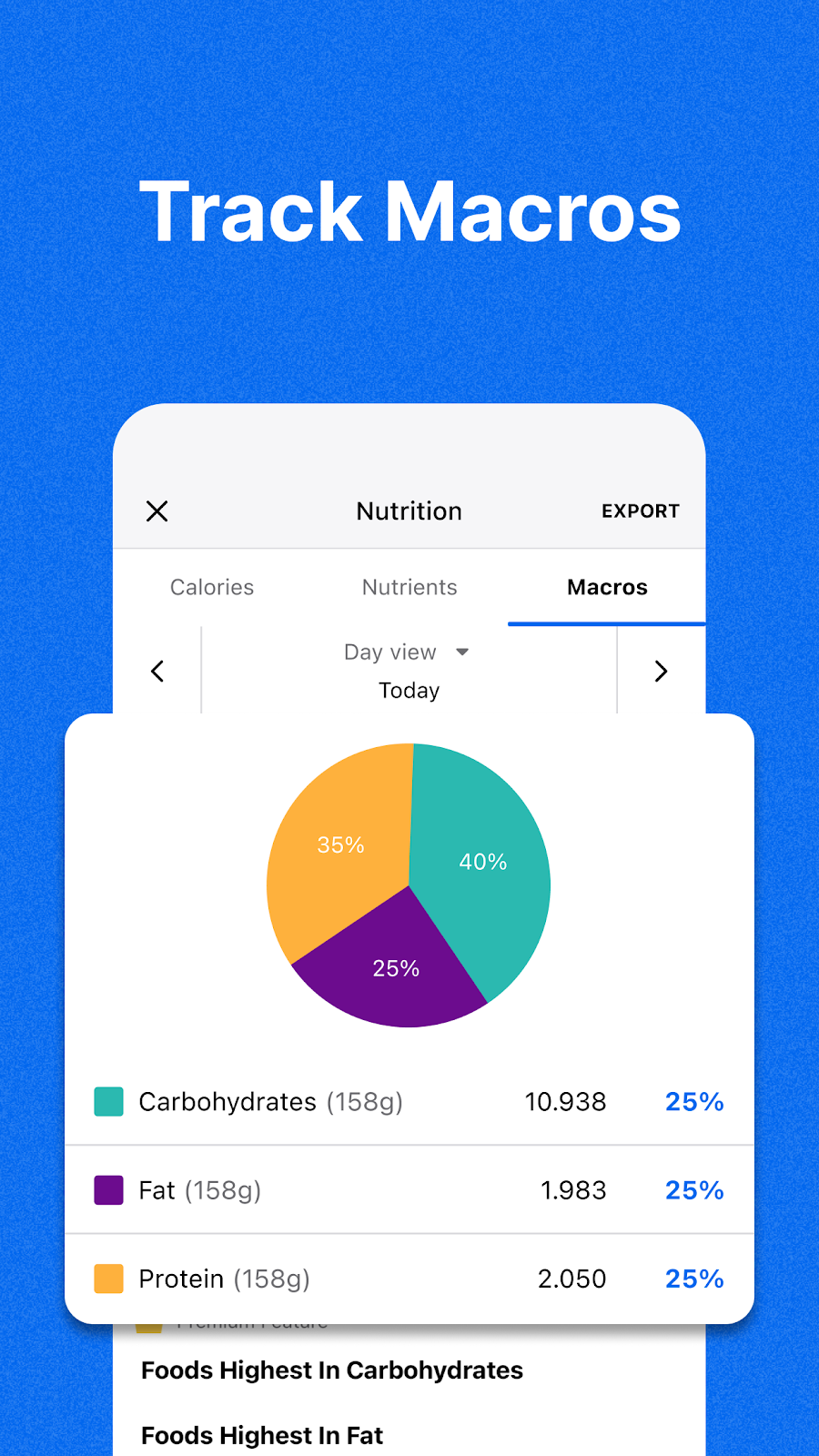 MyFitnessPal: Calorie Counter - скриншот 6